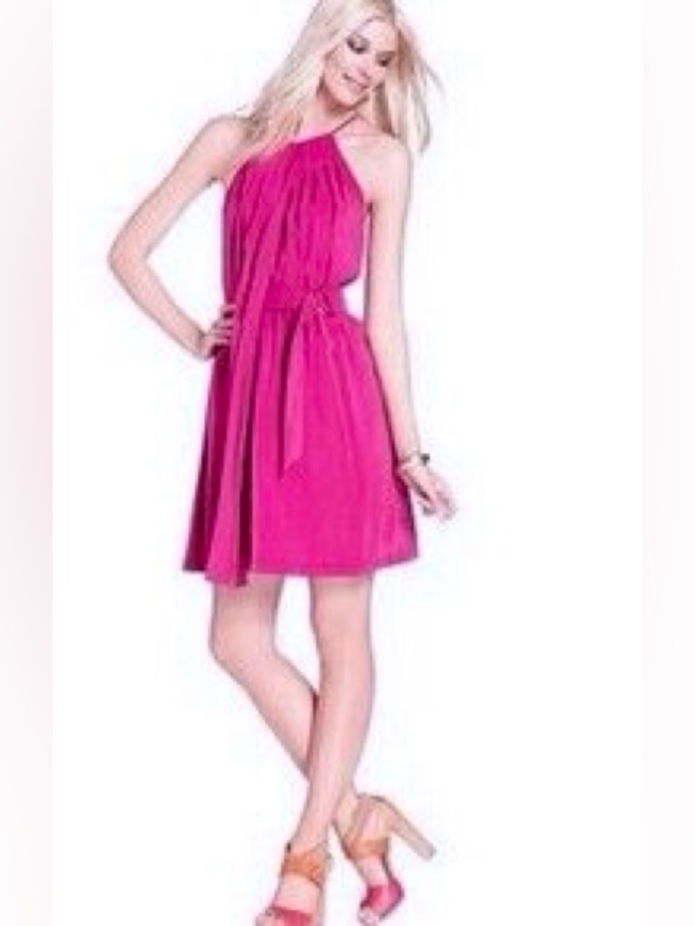 Vince Camuto Magena Halter Mini Dress sz 6